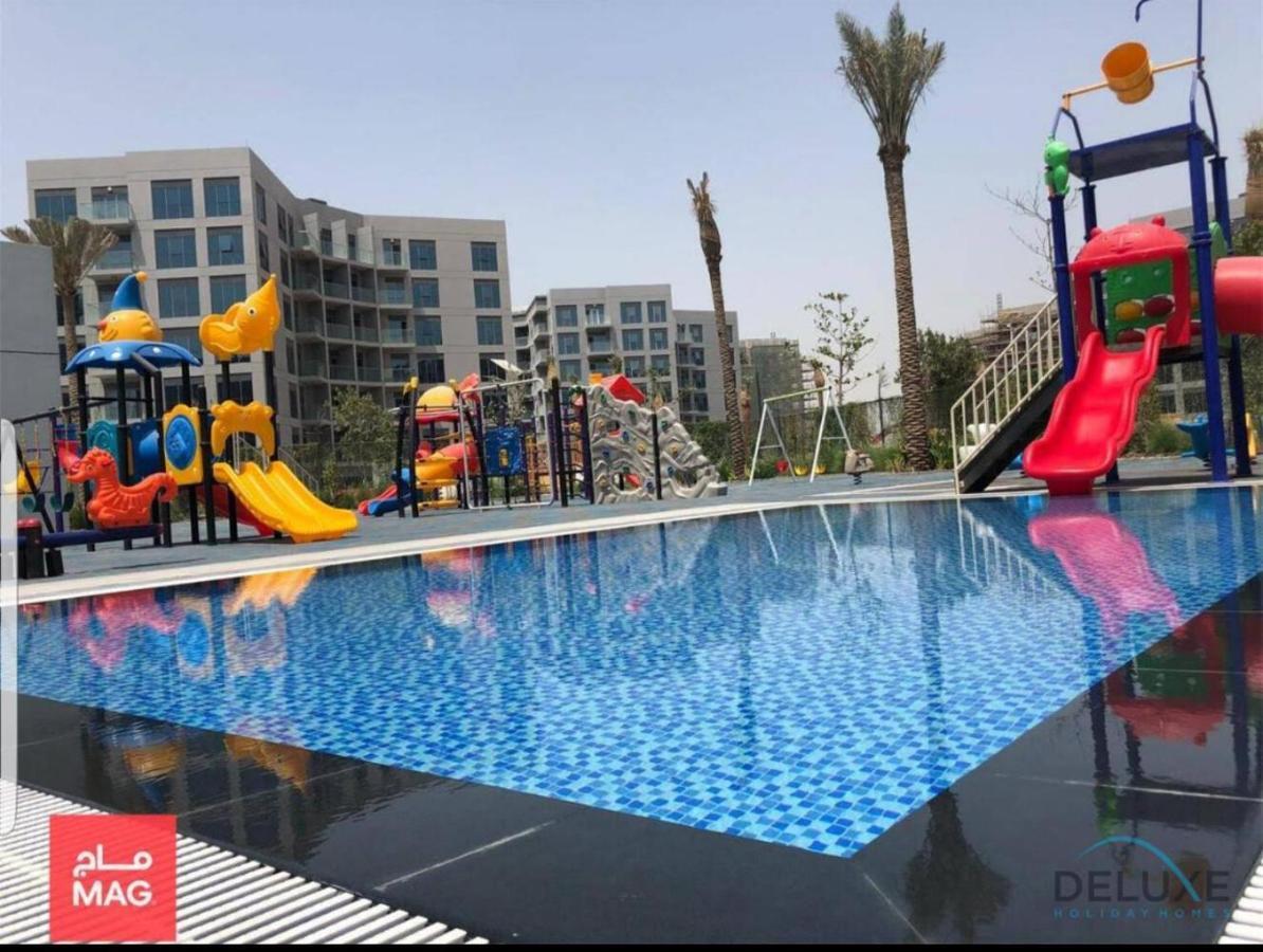 Peaceful 1Br At Mag 505 Dubai South By Deluxe Holiday Homes Exterior foto